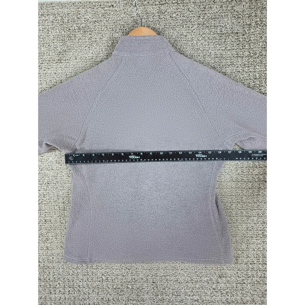 Vintage Patagonia Capilene Womens Small Purple Fleece 1/4 Zip Neck Pullover - Picture 6 of 7